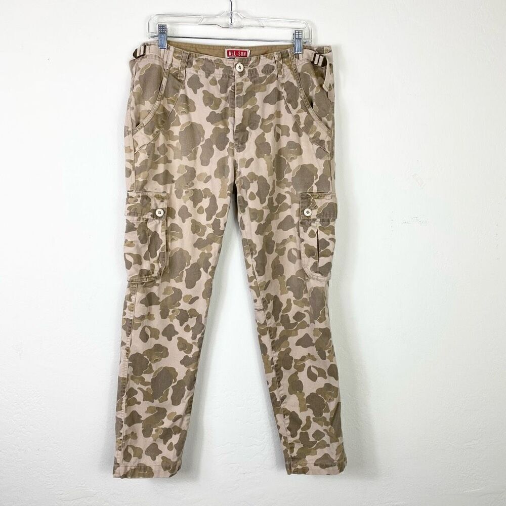 All-Son Suplus & Equipment Urban Outfitters Tan Camo Military Army Cargo Pants